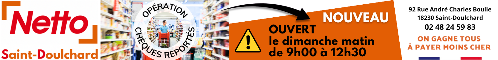 NETTO Saint-Doulchard Bourges 2025
